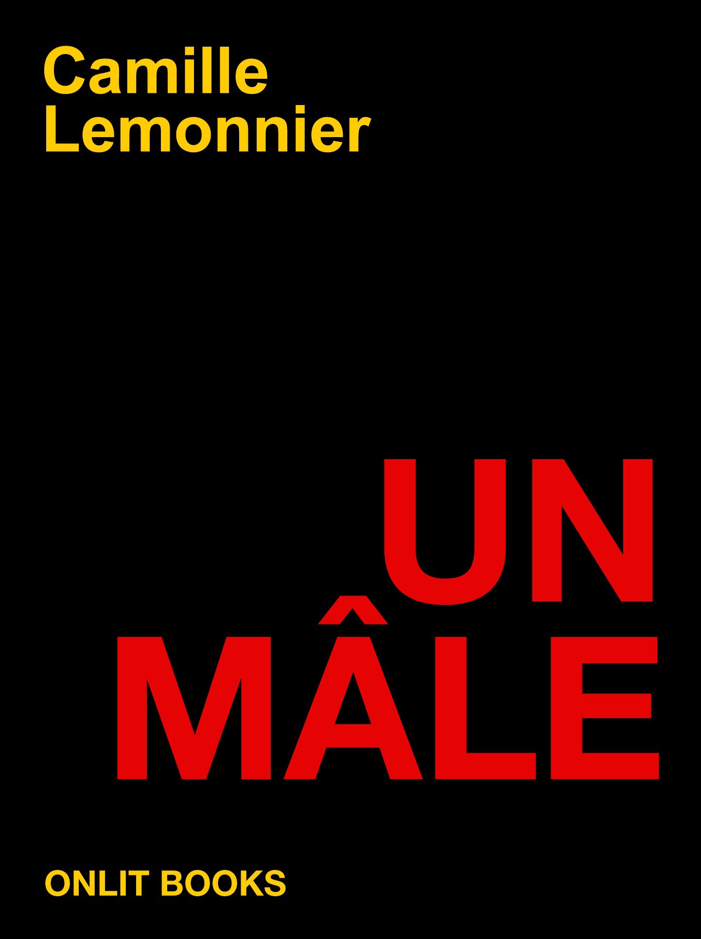 Couverture ebook de Un mâle, de Camille Lemonnier