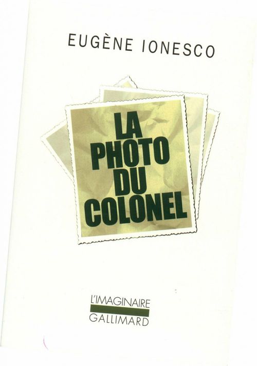 Couverture ebook de La Photo du colonel, de Eugène Ionesco