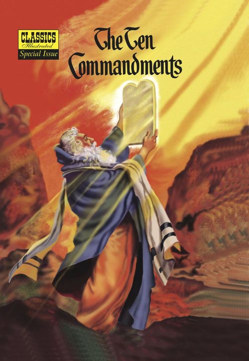ebook cover of The Ten Commandments, by Lorenz Graham