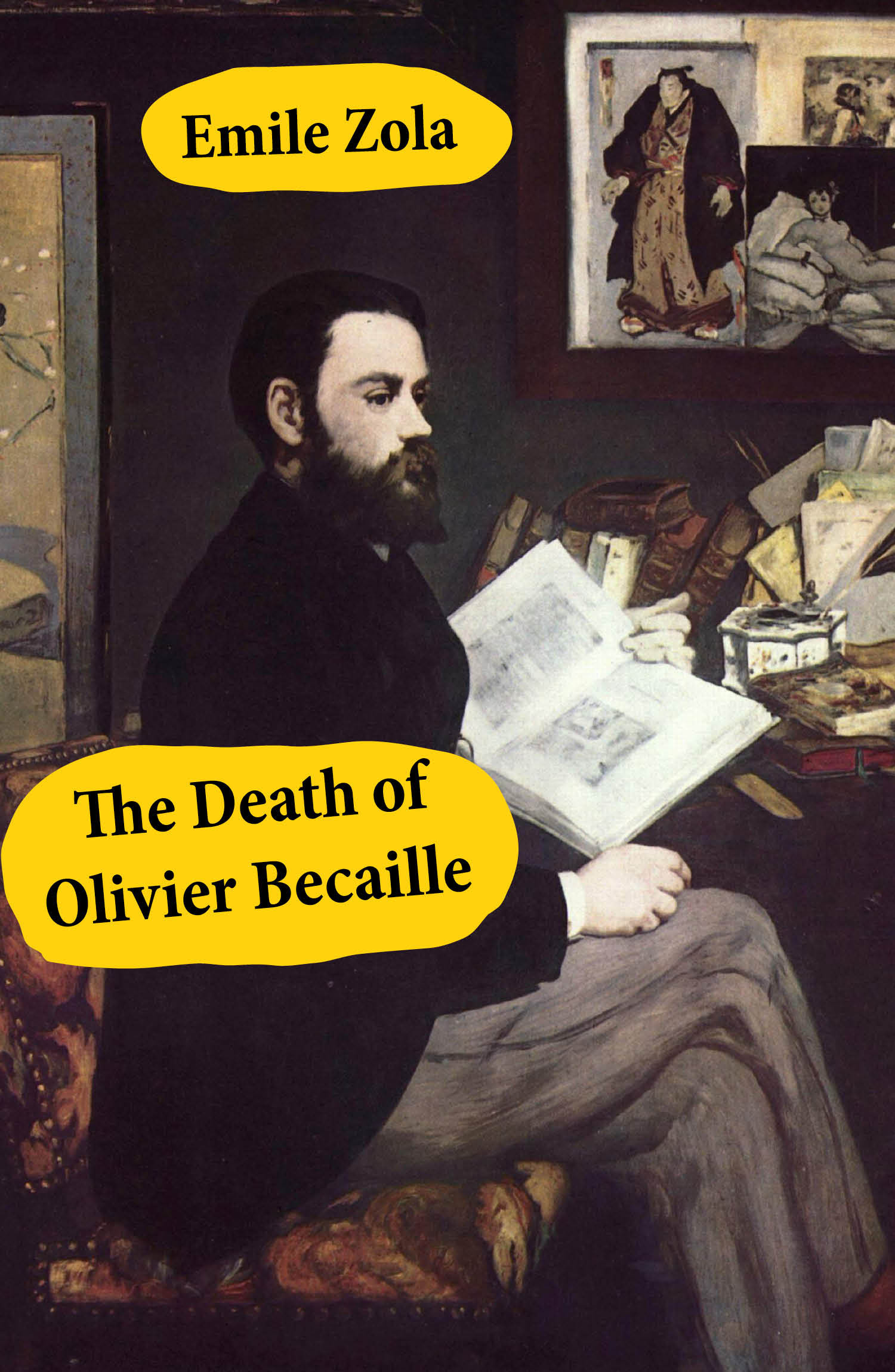 ebook cover of The Death of Olivier Becaille (Unabridged), by Emile Zola