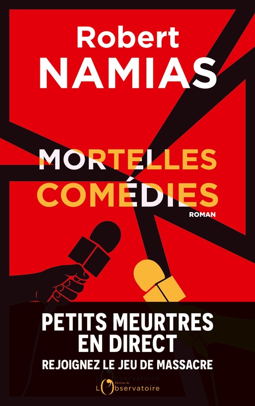 ebook cover of Mortelles Comédies, by Robert Namias