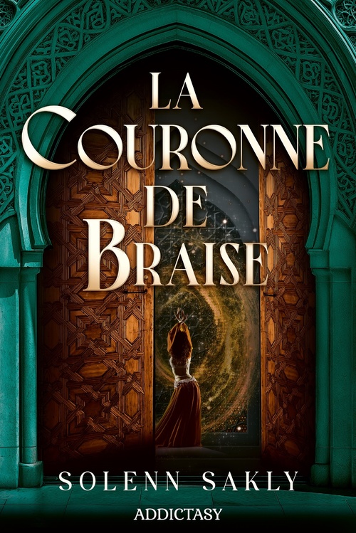 ebook cover of La Couronne de Braise, by Solenn Sakly