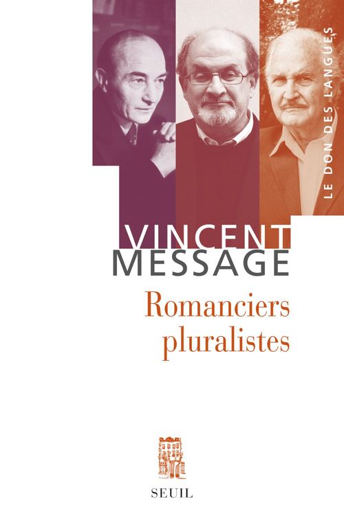 ebook cover of Romanciers pluralistes, by Vincent Message