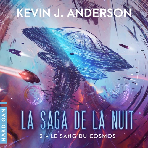 audiobook cover of Le Sang du cosmos, by Kevin J. Anderson