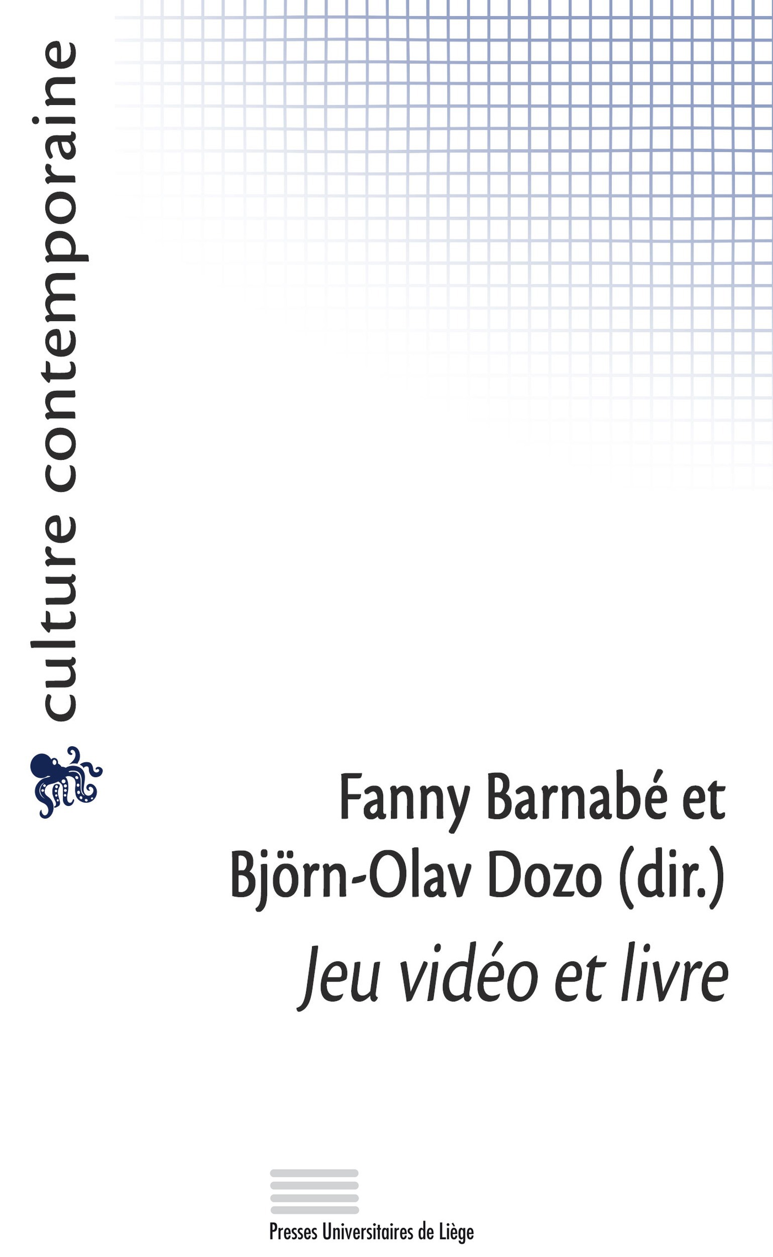 ebook cover of Jeu vidéo et livre, by