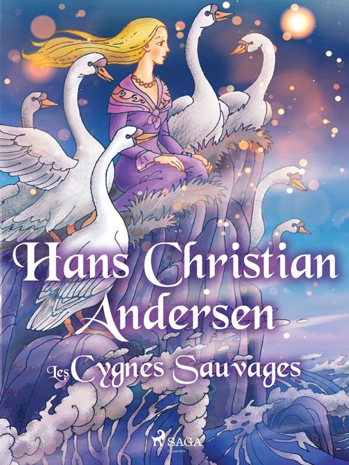 ebook cover of Les Cygnes Sauvages, by Hans Christian Andersen