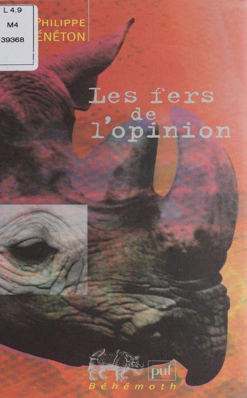 ebook cover of Les Fers de l'opinion, by Philippe Bénéton