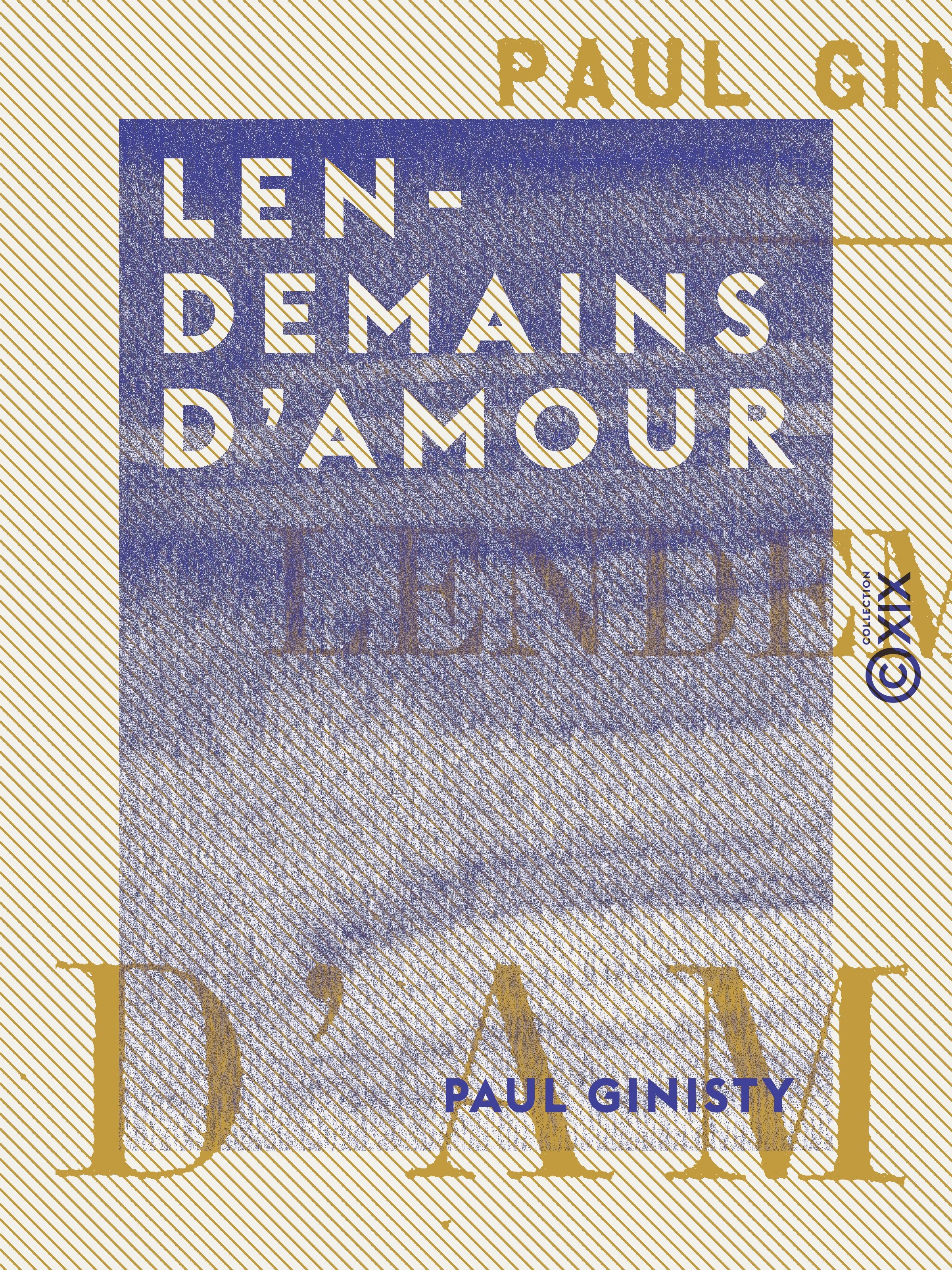 Couverture ebook de Lendemains d'amour, de Paul Ginisty