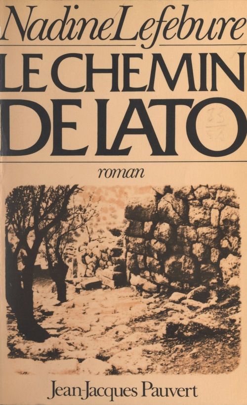 ebook cover of Le chemin de Lato, by Nadine Lefebure