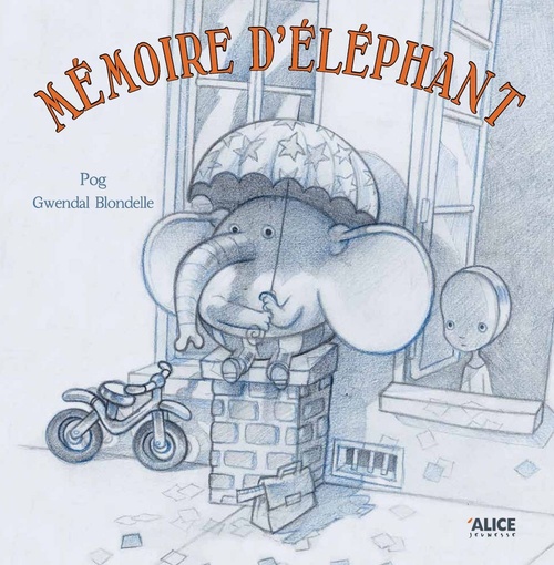 Couverture ebook de Mémoire d'éléphant, de Olivier Pog