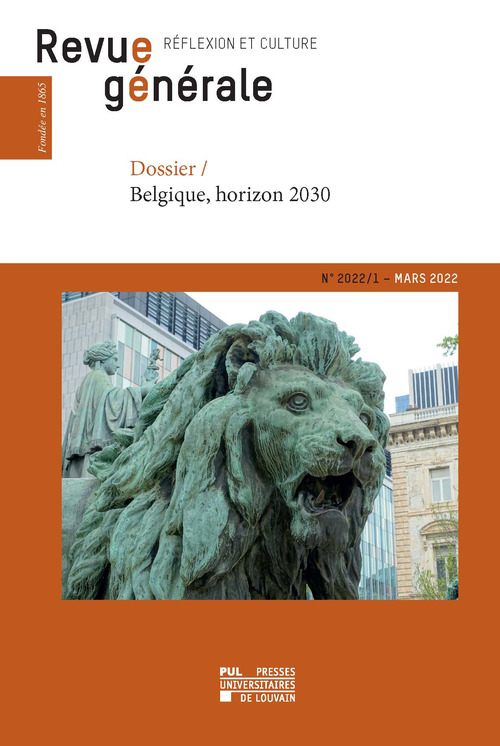 ebook cover of Revue générale - n°2022/1 - mars 2022, by Collectif