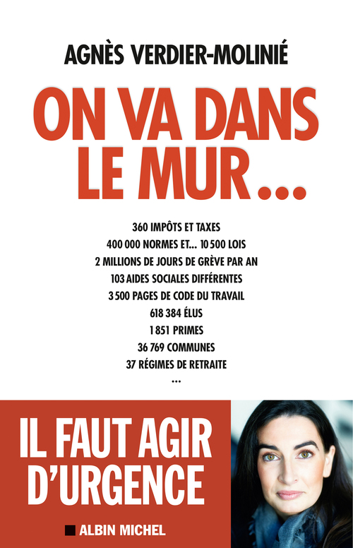 ebook cover of On va dans le mur..., by Agnès Verdier-Molinié