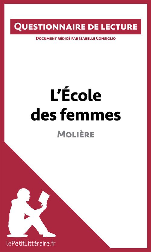ebook cover of L'École des femmes de Molière, by Isabelle Consiglio