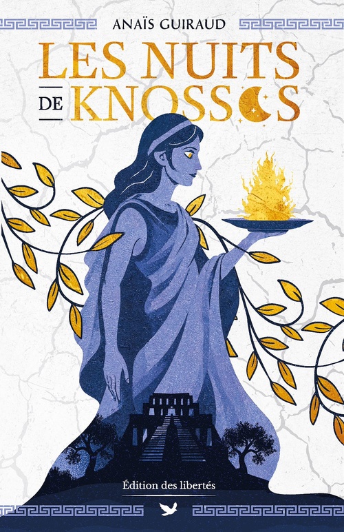 ebook cover of Les Nuits de Knossos, by Anaïs Guiraud