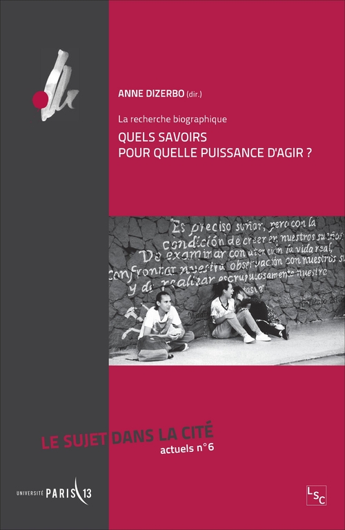 Couverture ebook de La recherche biographique, de Anne Dizerbo