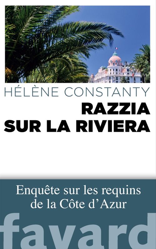 Couverture ebook de Razzia sur la Riviera, de Hélène Constanty