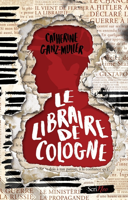 Couverture ebook de Le libraire de Cologne, de Catherine Ganz-Muller