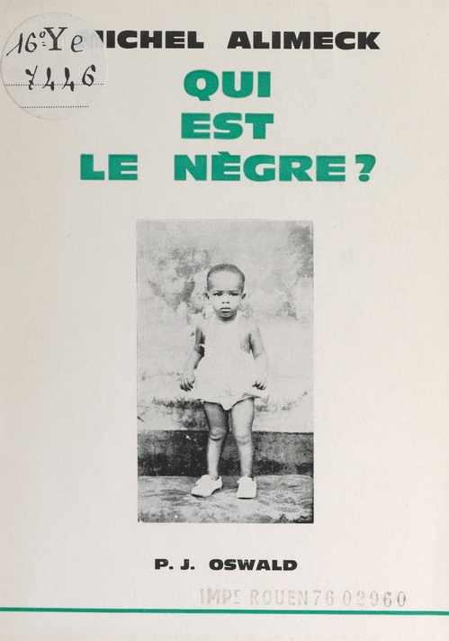 Couverture ebook de Qui est le Nègre ?, de Michel Alimeck