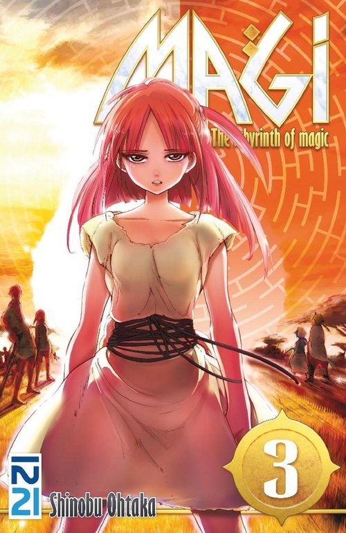 ebook cover of Magi - tome 03, by Shinobu Ohtaka