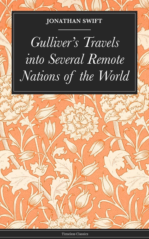 Couverture ebook de Gulliver's Travels into Several Remote Nations of the World, de Jonathan Swift