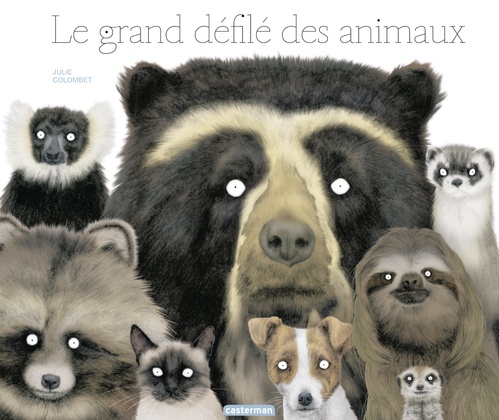 Couverture ebook de Le grand défilé des animaux, de Julie Colombet