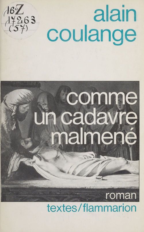 ebook cover of Comme un cadavre malmené, by Alain Coulange