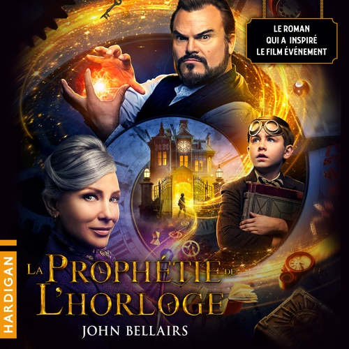Couverture audiobook de La Prophétie de l'horloge, de John Bellairs