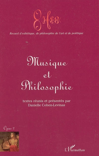 Couverture ebook de Musique et philosophie, de Danielle Cohen-Levinas