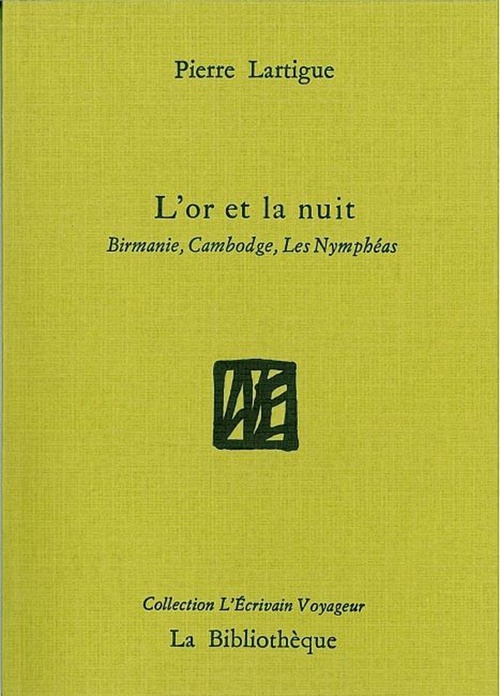Couverture ebook de L'or et la nuit, de Pierre Lartigue