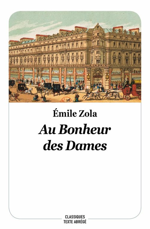 ebook cover of Au bonheur des dames, by Emile Zola