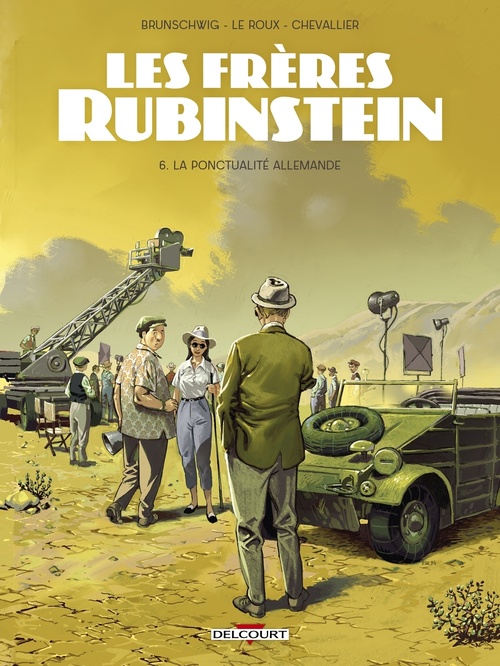 ebook cover of Les Frères Rubinstein T06 - La ponctualité allemande, by Luc Brunschwig
