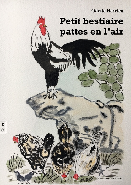 Couverture ebook de Petit bestiaire pattes en l´air, de Odette Hervieu