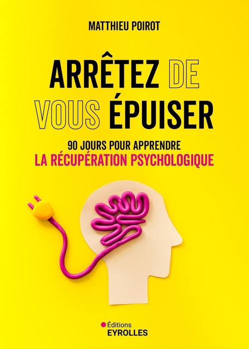 Couverture ebook de Arrêtez de vous épuiser, de Matthieu Poirot