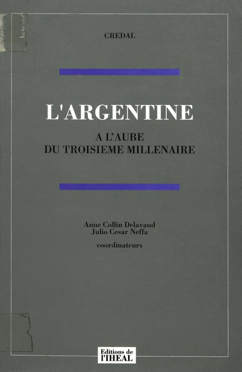 ebook cover of L´Argentine à l'aube du troisième millénaire, by