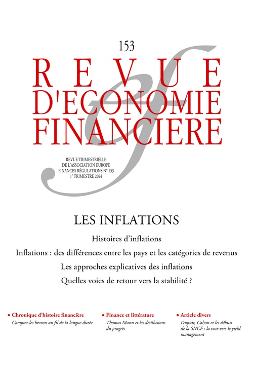 Couverture ebook de Les inflations, de Collectif, Sebastian Dullien, Jean-Luc Gaffard, Pierre Jacquet, Franck Sédillot, Pierre Sicsic