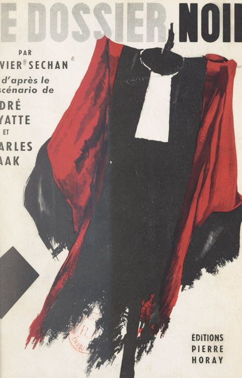 Couverture ebook de Le dossier noir, de Olivier Sechan