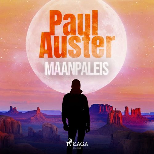 audiobook cover of Maanpaleis, by Paul Auster