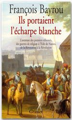 ebook cover of Ils portaient l'écharpe blanche, by François Bayrou