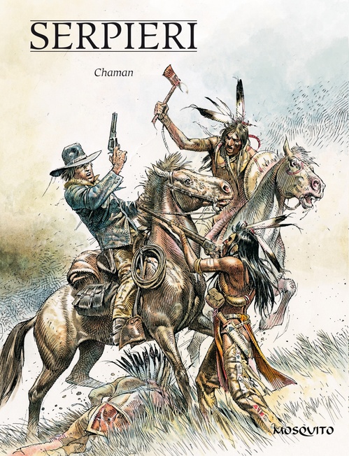 ebook cover of Chaman, by Serpieri