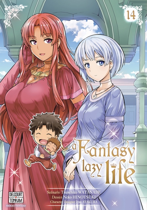 Couverture ebook de A Fantasy Lazy Life T14, de Tsunehiko Watanabe