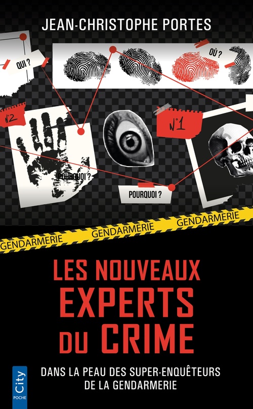 Couverture ebook de Les nouveaux experts du crime, de Jean-Christophe Portes