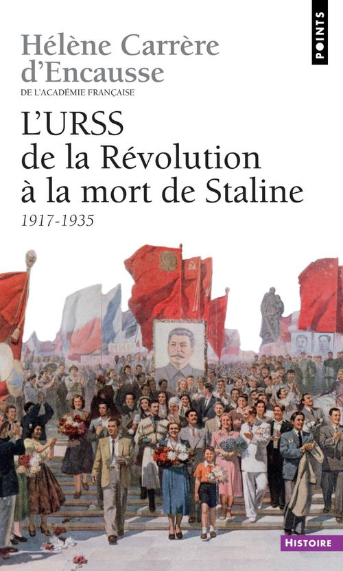 Couverture ebook de URSS. De la révolution à la mort de Staline (1917-1953) (L'), de Hélène Carrère d'Encausse