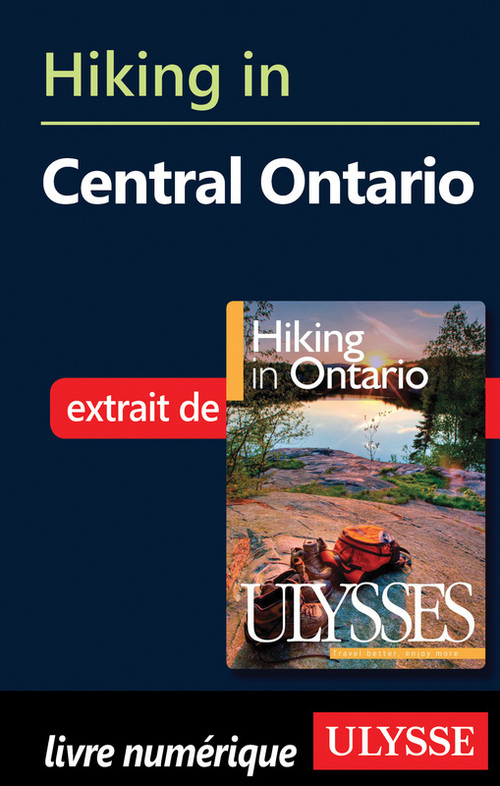 Couverture ebook de Hiking in Central Ontario, de Tracey Arial