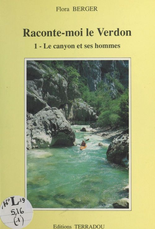 ebook cover of Raconte-moi... le Verdon, by Flora Berger