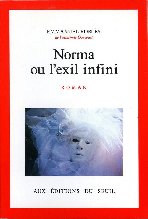 ebook cover of Norma ou l'Exil infini, by Emmanuel Roblès