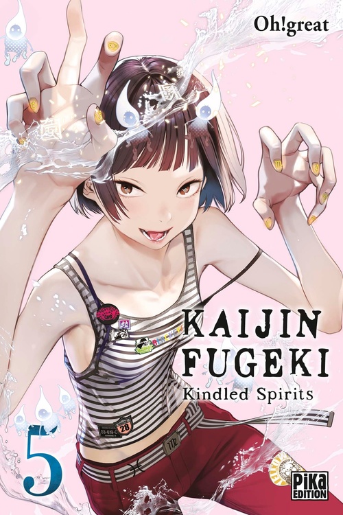 ebook cover of Kaijin Fugeki - Kindled Spirits T05, by Oh!great