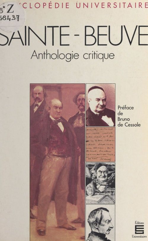 Couverture ebook de Sainte-Beuve, de Michel Balzamo