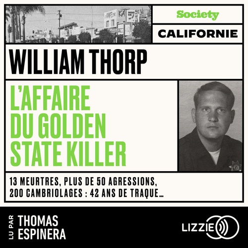 audiobook cover of L'affaire du Golden State Killer, by William THORP