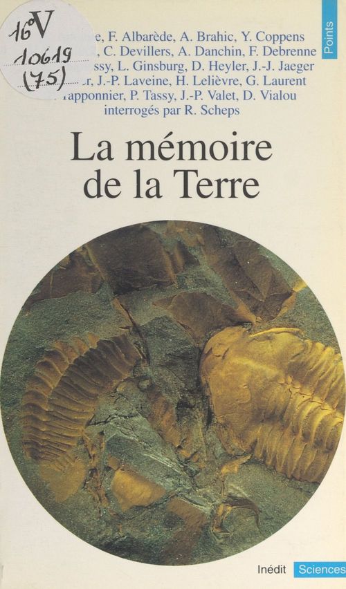 Couverture ebook de La Mémoire de la Terre, de Scheps Ruth