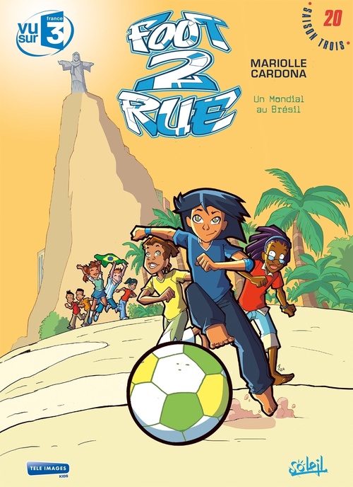 ebook cover of Foot 2 Rue T20 - Un mondial au Brésil, by Mathieu Mariolle